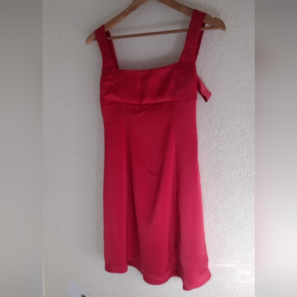 Urban Outfitters Satin Bow Dress - Picture 5 of 8